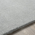 Crowe Hand Loomed Wool Gray Area Rug AllModern Rug Size: Rectangle 3'3" x 5'3"