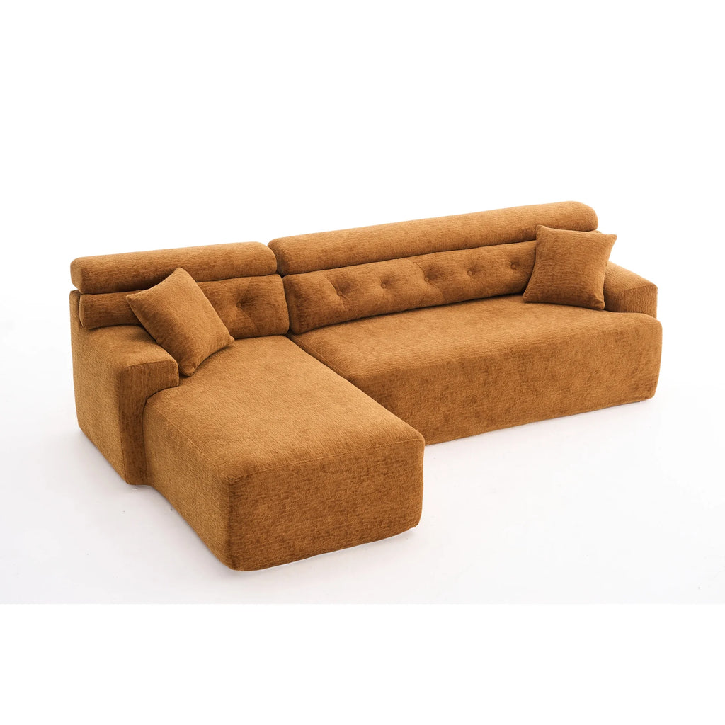 4 Compression, Antique Blue - Home Decor with Wider, Deep Seat & Elevated for Chic Living Couch Room Furniture Deeper Back Relax