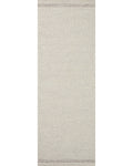 Magnolia Home by Joanna Gaines x Loloi 2'6" 9'9" Mist/Silver Ashby ASH-02 Runner Area Rug