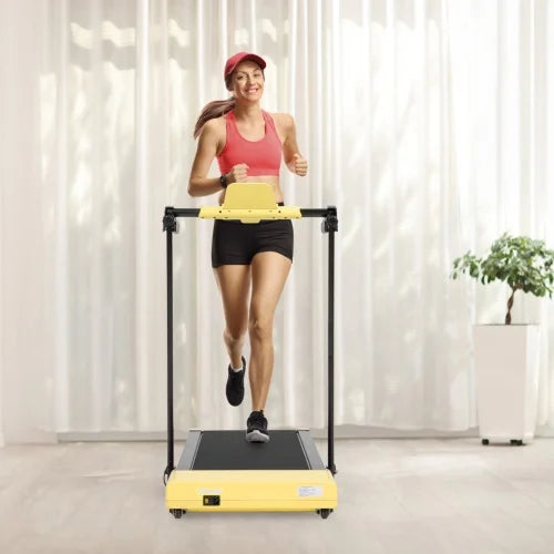 Ambifirner Portable Folding Treadmill, 3.0 HP Foldable Compact Treadmill for Home Office with 300 lb Capacity for Walking & Running