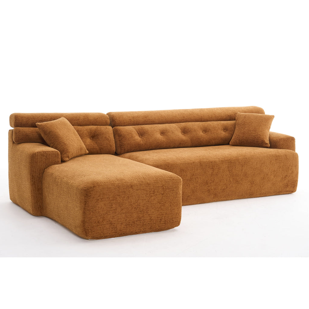 4 Compression, Antique Blue - Home Decor with Wider, Deep Seat & Elevated for Chic Living Couch Room Furniture Deeper Back Relax