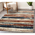 Luxe Weavers Lagos Collection 7501 Passion 8x10 Abstract Area Rug